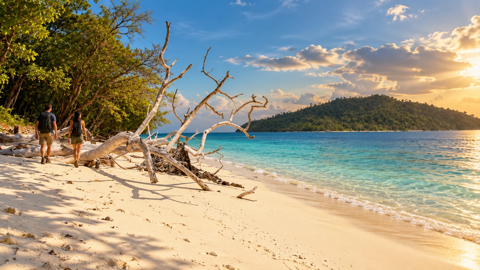Island shore exploration in Langkawi — enhanced promotional image